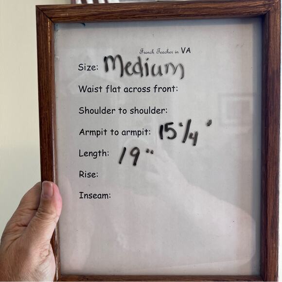 Pourquoi Pas Paris Womens Faux Wrap Surplice Top Sz Medium Brown Cream NWT - Picture 5 of 6